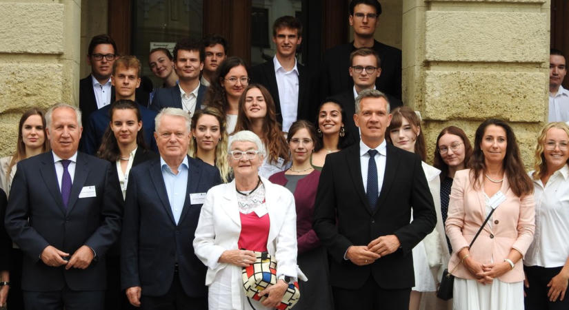 A soproni városházán is megemlékeztek a Páneurópai Piknik évfordulójáról