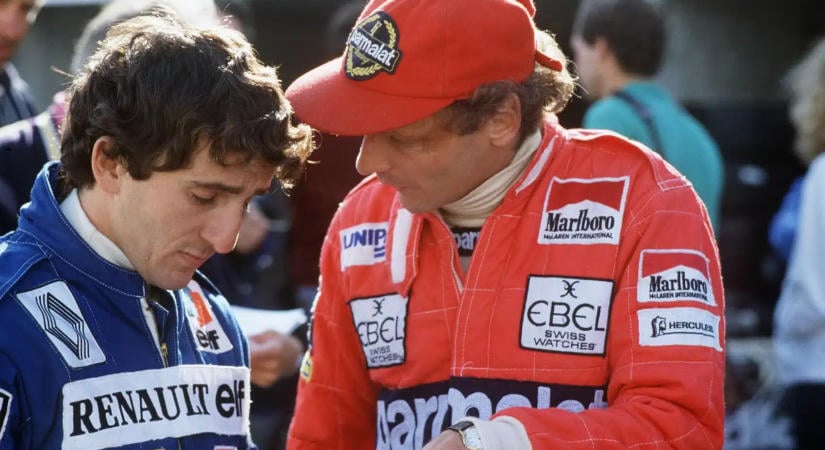 Lángoló Ferrari és történelmi győzelem: ritka Niki Lauda-felvételeket restauráltak