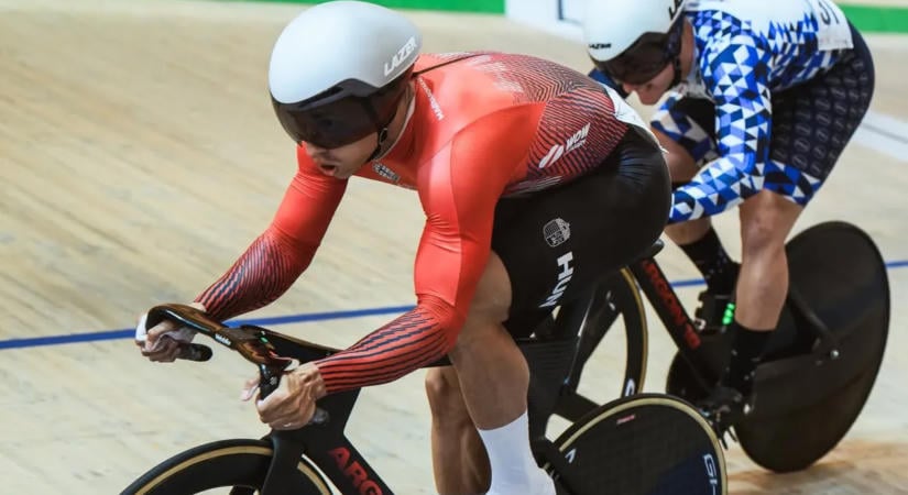 Pályakerékpáros-vb: Szalontay Sándor a selejtezőben búcsúzott sprintben