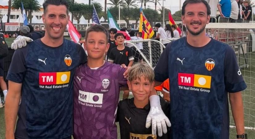 Valenciában remekelt a sárpilisi tehetség, álma, hogy egyszer a Barcelonában futballozzon
