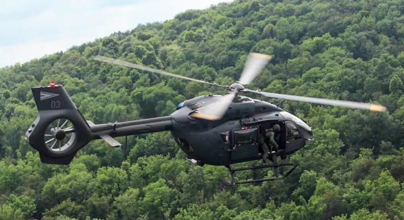 Magyar katonai helikopter intézkedett a légtérbe engedély nélkül belépő vitorlázógépek miatt