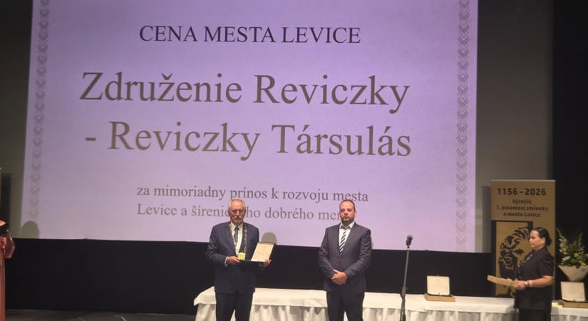 Léva város 870. évfordulóján magyar személyeket és közösségeket is kitüntettek