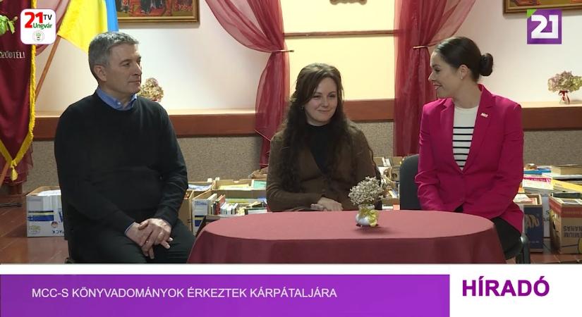 MCC-s könyvadományok érkeztek Kárpátaljára (videó)