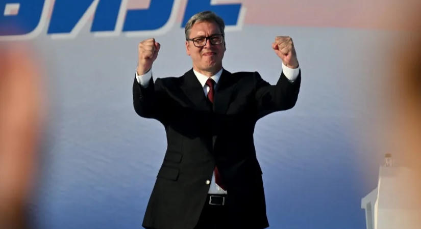 Vučić fölényes győzelemre készül