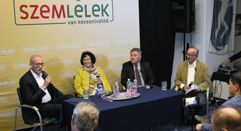 Állam és egyház kapcsolata a NER után – Tarr Zoltán, Prőhle Gergely és Rubovszky Rita a Szemlélek-klubban