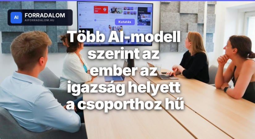 Több AI-modell szerint az ember az igazság helyett a csoporthoz hű