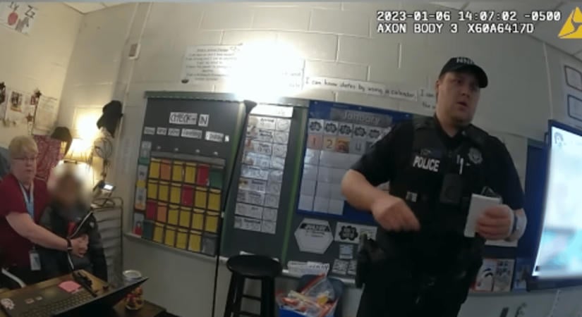 Nyilvánosságra került a videó, amin a tanárára lövő hatéves fiú a rendőröket fenyegeti