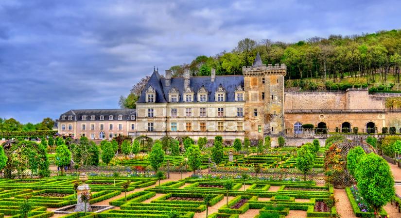 Reneszánsz pompa a Loire mentén: a Villandry-kastély kertje
