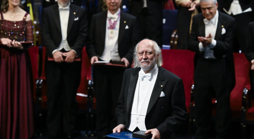 Krasznahorkai az ELTE díszdoktora