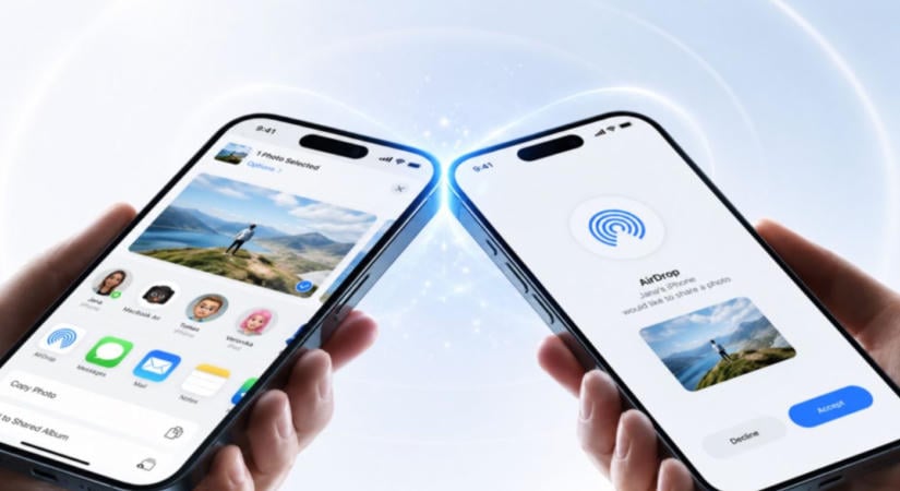 AirDrop támogatást kapnak már az olcsóbb Samsung telefonok is