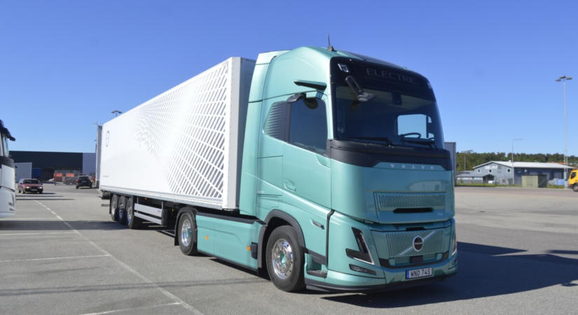 Zéró emisszió, maximális erő: Ilyen a Volvo csendes óriása