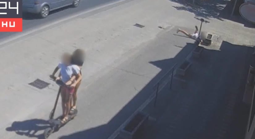 Súlyos rollerbaleset Soltvadkerten, egy 12 éves kislány sérült meg a fején