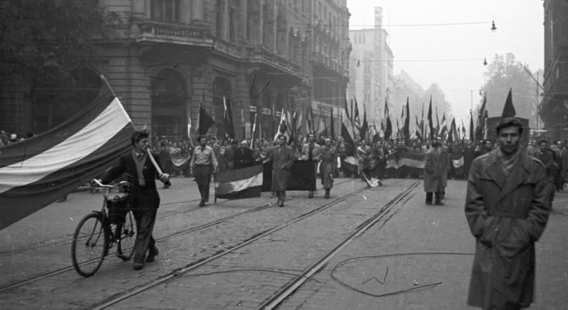 Lenyűgöző Fortepan képek az 1956-os forradalomról