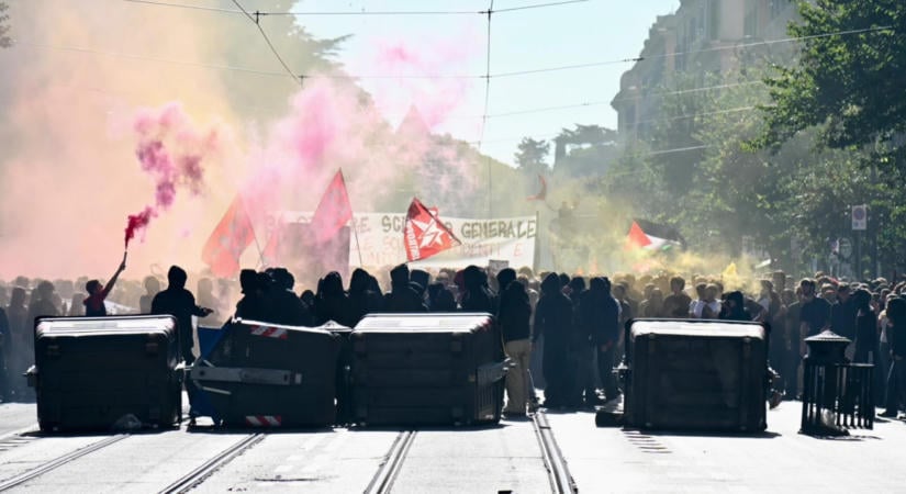 Elegük lett az olasz fiataloknak a kormányból, a szakszervezetek általános sztrájkot hirdettek