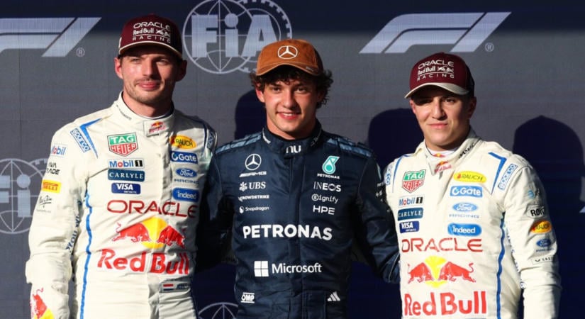 Antonelli indul az élről, Verstappen a nyakán: Szerinted ki nyeri az Amerikai Nagydíjat? Szavazz!