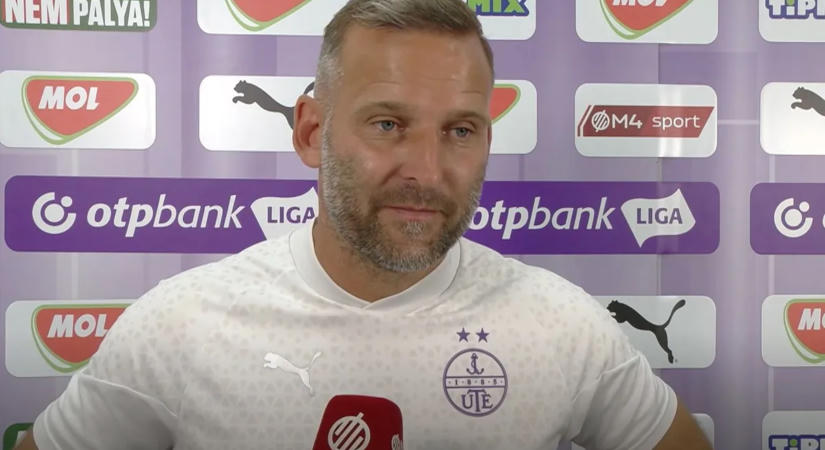 „Simán benne kellett volna lennie” – Szélesi Zoltán szerint öt gólt is lőhetett volna az Újpest