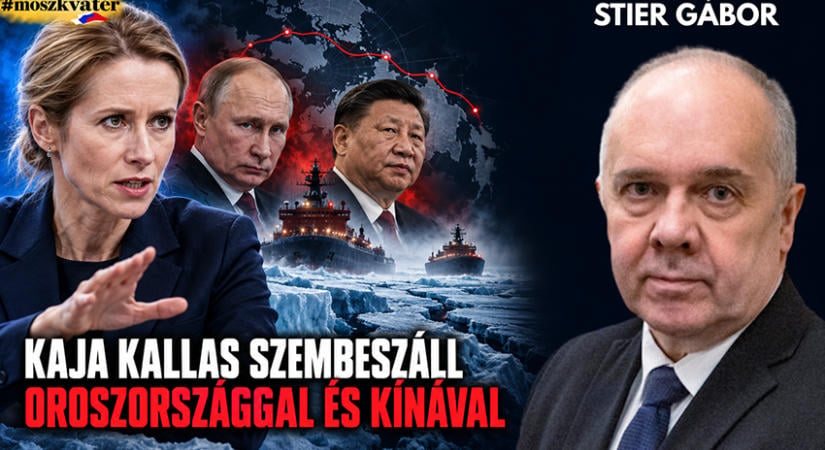 Kaja Kallas szembeszáll Oroszországgal és Kínával