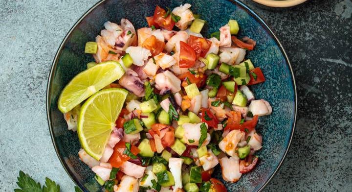 Perui halsaláta: a ceviche üdítő, citrusos és villámgyors recept