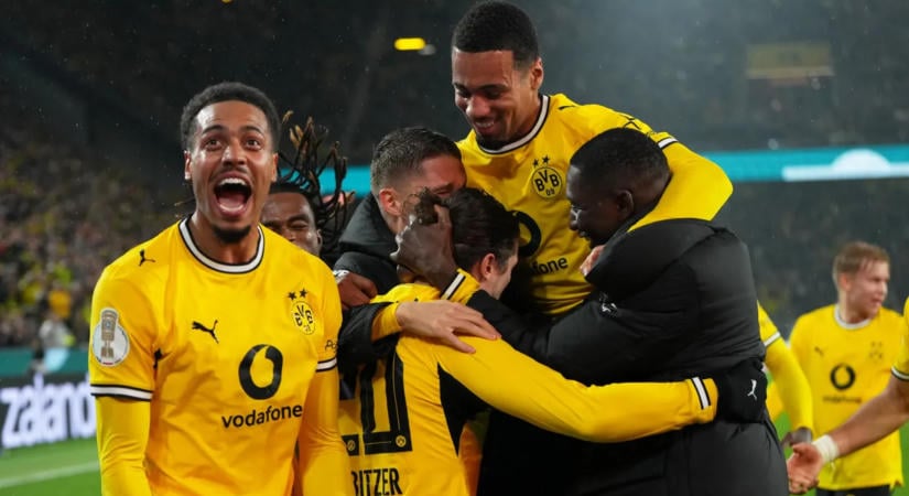 Schäferék ötöst kapva estek ki a Német Kupából; a BVB a 93. percben harcolta ki a továbbjutást