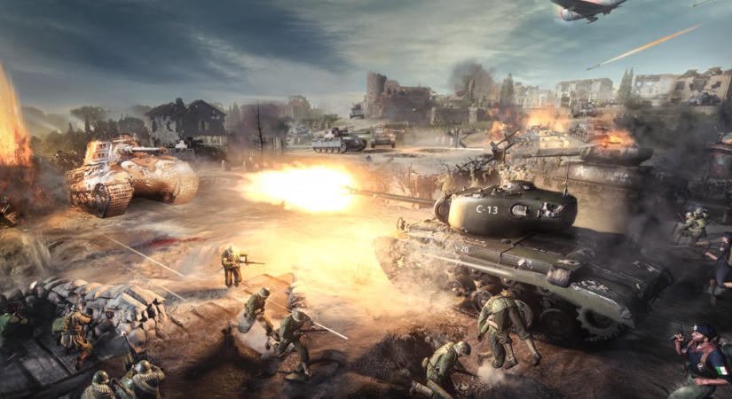 Akkora frissítést kap a 20 éves Company of Heroes, amekkorát még a széria nem látott