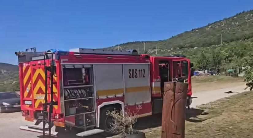Kigyulladt egy étterem Szádalmáson