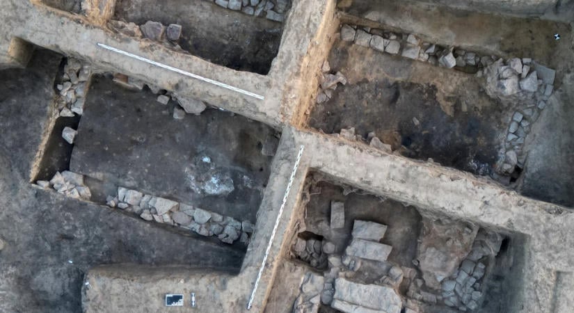 Újabb kőépületet tártak fel Nagy Ottó palotájánál