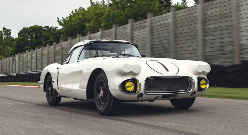 Le Mans-ban lezúzták, most 800 milliót érhet ez a Corvette