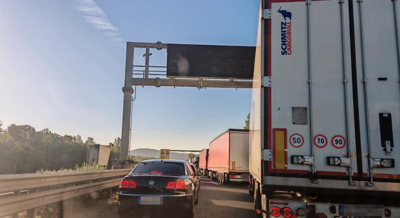 Lassulások, torlódások országszerte