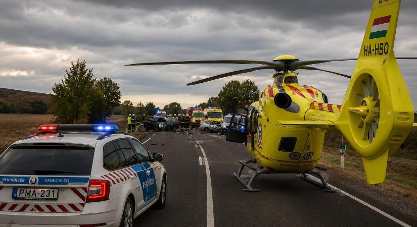 Baleset Bükkábránynál: öten meghaltak