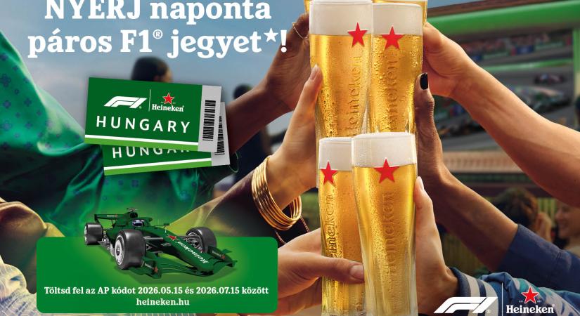 Elvisz a Formula-1 Magyar Nagydíj vasárnapi futamára a Heineken