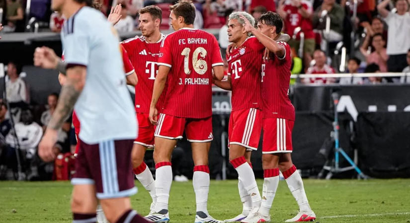 Bár a végén izgulhatott a Bayern Hongkongban, alapvetően simán verte a Villát