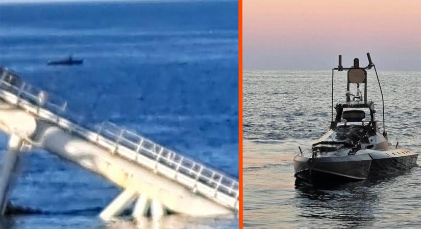Robbanóanyaggal megrakott tengeri drónt lőtt ki egy román F–16-os vadászgép – hírek csütörtökön