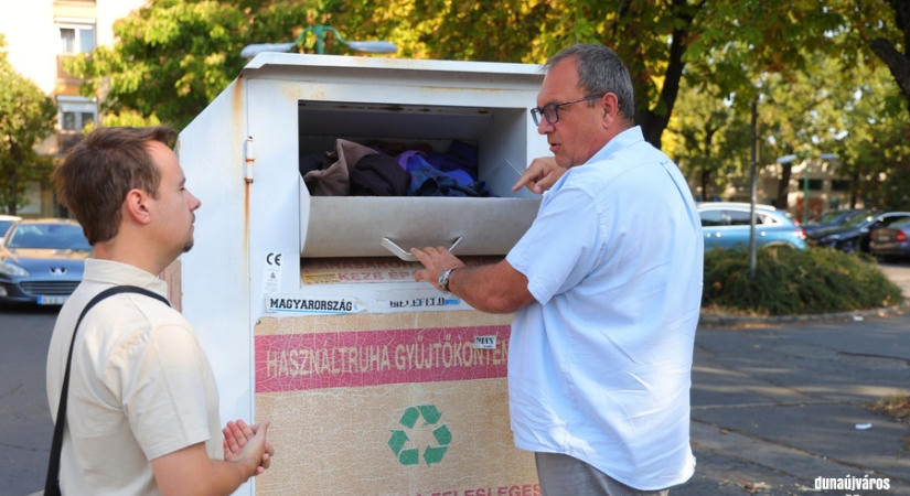 Több ruhagyűjtő konténert is áthelyeznek