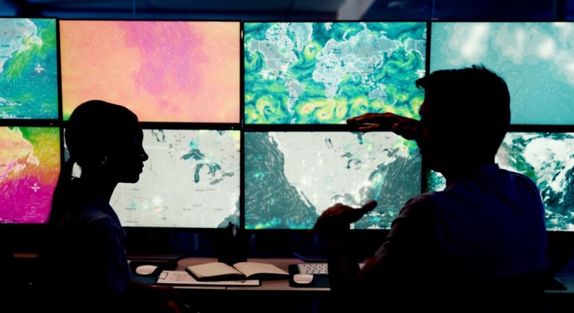Időjárás. Rögtön újra betör, a radar már mutatja mi lesz itt
