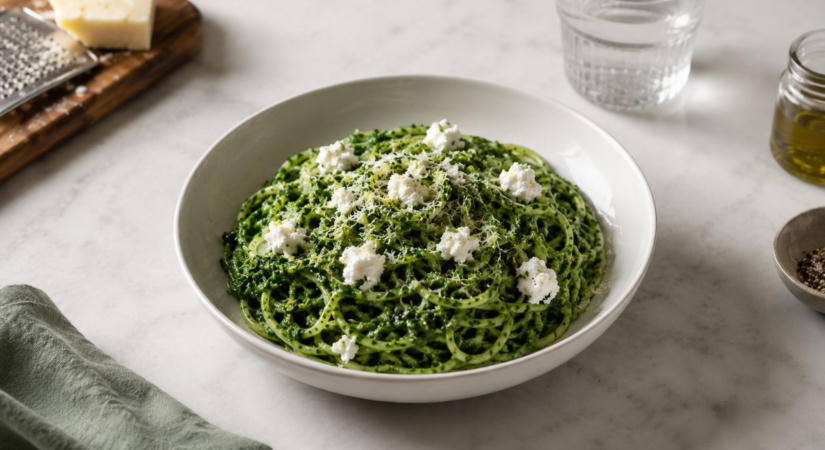 Jamie Oliver 13 perces zöld spagettije lesz a nyár kedvenc tésztája