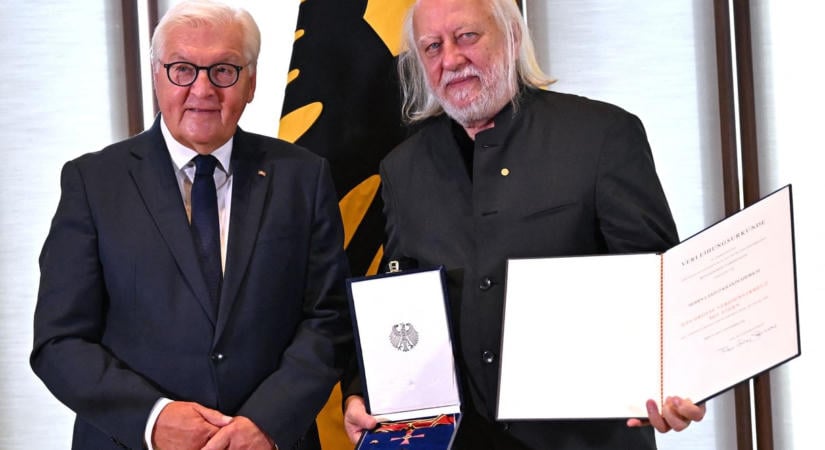 Krasznahorkai László megkapta az egyik legnagyobb német állami kitüntetést