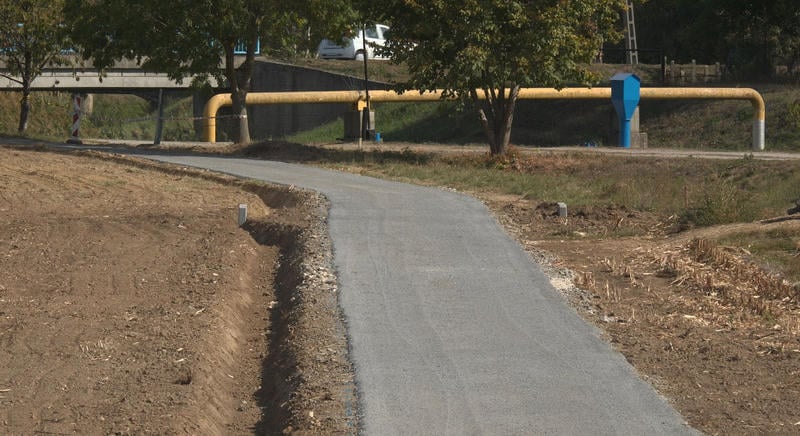 Mindjárt kész a Kaposvár-Kaposújlak bringaút