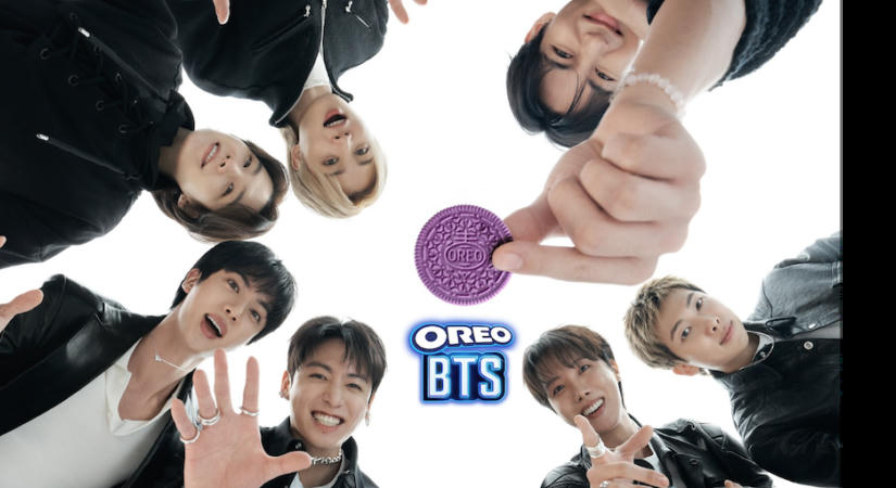 Az OREO és a BTS bemutatja első közös limitált kiadású kekszét