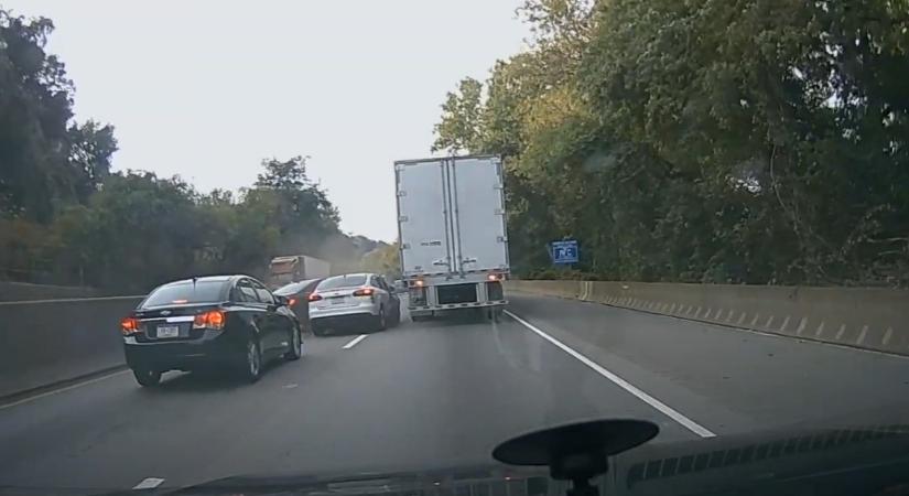 Ezért érdemes betartani a követési távolságot – videó