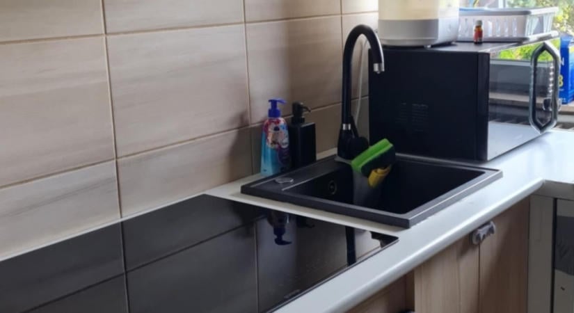 A minikonyha teljes felújítása: olvasónk nyertes ötlete - fotókkal