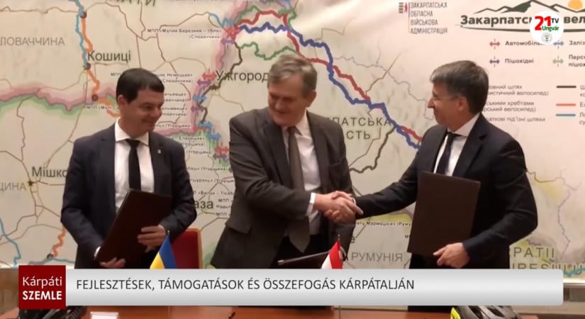 Fejlesztések, támogatások és összefogás Kárpátalján – (videó)