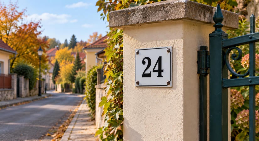 November végéig pótolni kell a hiányzó házszámtáblákat Esztergomban