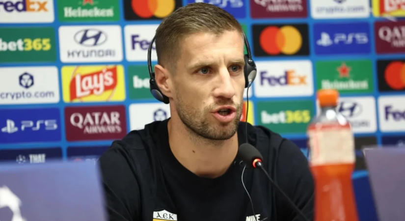 Varga Barnabás megszólalt a legnagyobb hibájáról az AEK Athén BL-meccse előtt