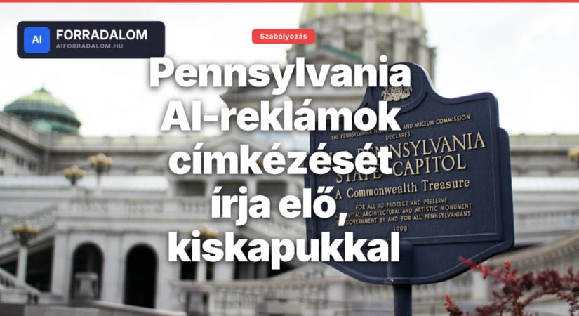 Pennsylvania AI-reklámok címkézését írja elő, kiskapukkal