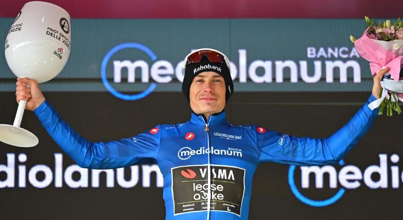 Giro d'Italia: Jonas Vingegaard szólója kék trikót ért a Blockhauson