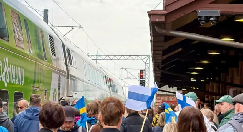 Közel 40 év után újra közvetlen vonat jár Finnországból Svédországba