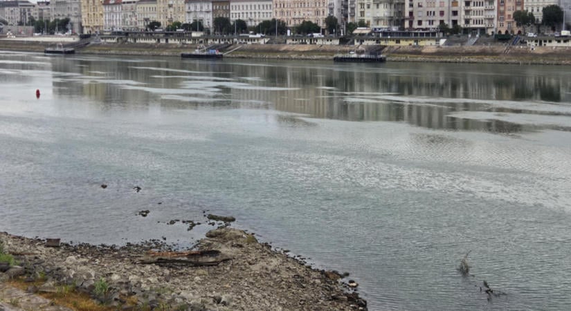 Újabb rekord: -8 centire süllyedhet a Duna vízszintje Budapesten