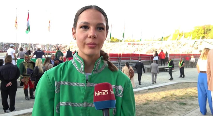 Csiki Laura diadalmaskodott az idei Nemzeti Vágtán