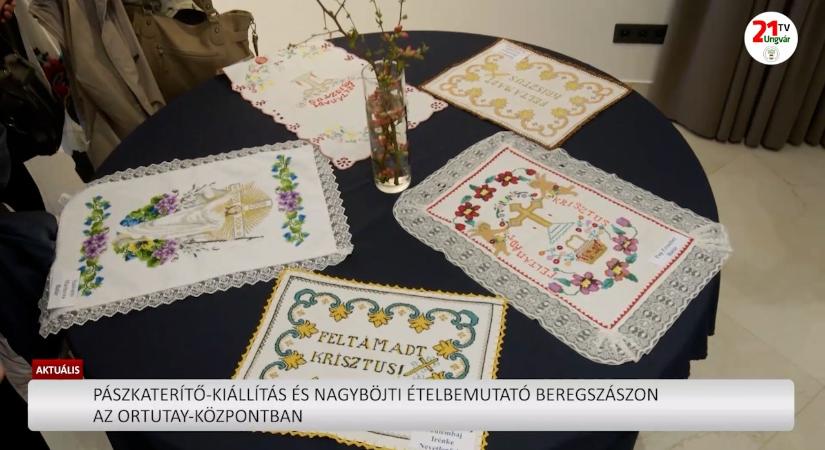 Aktuális (2026.04.04) Pászkaterítő-kiállítás és nagyböjti ételbemutató Beregszászon az Ortutay-központban (videó)