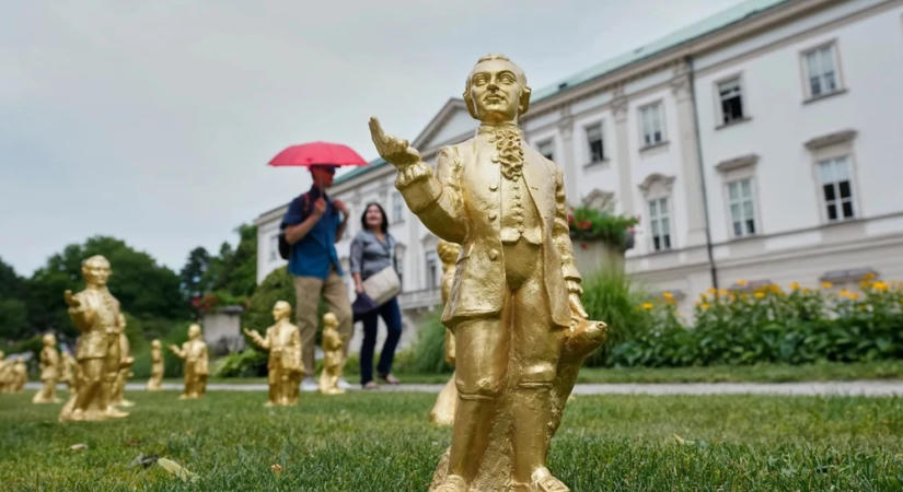 Több mint kétszáz Mozart-szobrocska tűnt el Salzburgból